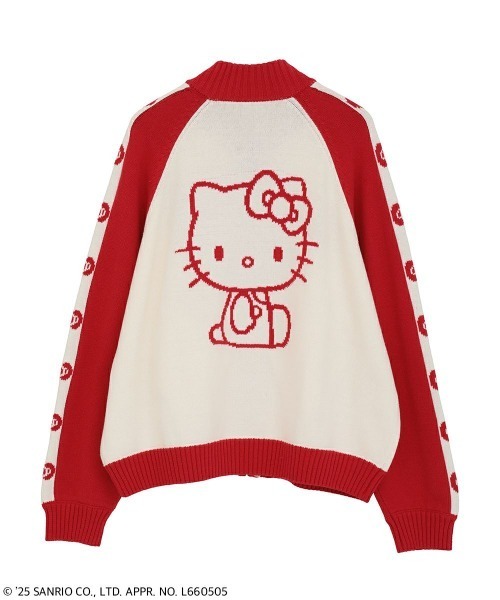 Candy Stripper(キャンディストリッパー)の「【HELLO KITTY】RIBBON KNIT ジャンパー(ニット/セーター・レディース・ブラック/ピンク・FREE)」の18枚目の写真