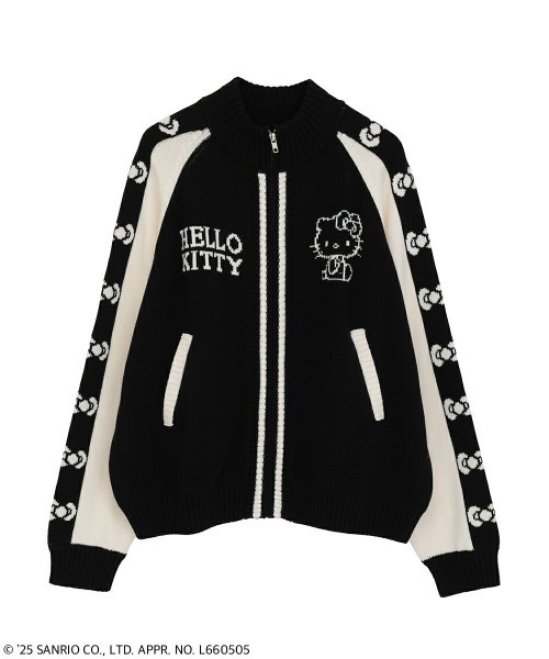 Candy Stripper(キャンディストリッパー)の「【HELLO KITTY】RIBBON KNIT ジャンパー(ニット/セーター・レディース・ブラック/ピンク・FREE)」の17枚目の写真