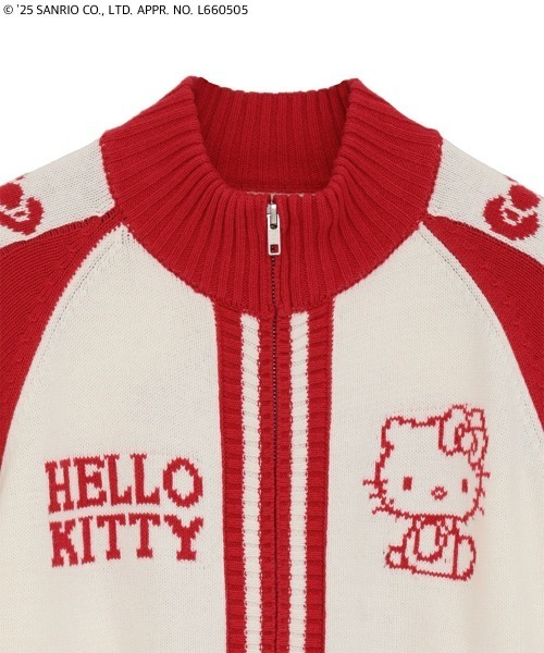 Candy Stripper(キャンディストリッパー)の「【HELLO KITTY】RIBBON KNIT ジャンパー(ニット/セーター・レディース・ブラック/ピンク・FREE)」の19枚目の写真