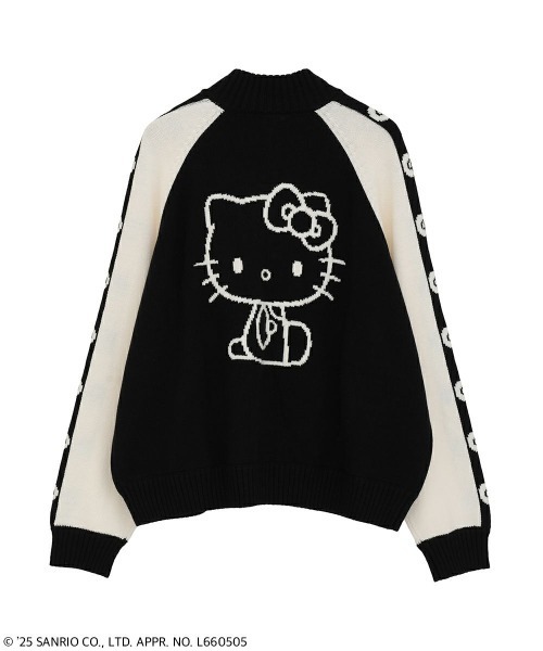 Candy Stripper(キャンディストリッパー)の「【HELLO KITTY】RIBBON KNIT ジャンパー(ニット/セーター・レディース・ブラック/ピンク・FREE)」の15枚目の写真