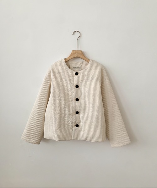 セール】DECADE CLASSIC ノーカラーダウンジャケット（ノーカラー