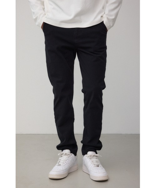 AZUL by moussy(アズールバイマウジー)の「2WAYストレッチレッグシェイプチノ(スラックス・メンズ・ベージュ/ブラック/カーキ・SMALL/MEDIUM/LARGE)」の2枚目の写真