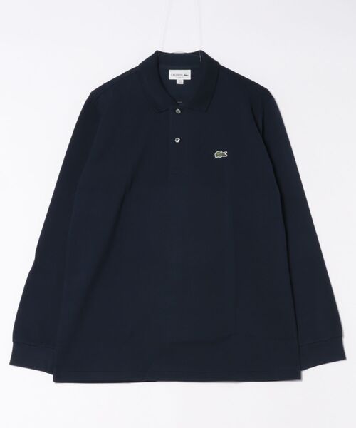 LACOSTE(ラコステ)の「《LACOSTE》L1312LJ-99(ポロシャツ・メンズ・ブラック/ネイビー/ホワイト・4/5/3/6)」の3枚目の写真