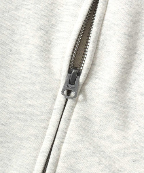 FRUIT OF THE LOOM（フルーツオブザルーム）の「FRUIT OF THE LOOM/フルーツオブザルーム BASIC SWEAT ZIP UP HOODIE/オーバーサイズ 裏毛 無地 ロゴワッペン ワンポイント刺繍 スウェット ジップアップパーカー フーディー/レディース メンズ（パーカー・レディース・ネイビー/アイボリー/ブラック/グレー・M/L/XL）」の15枚目の写真