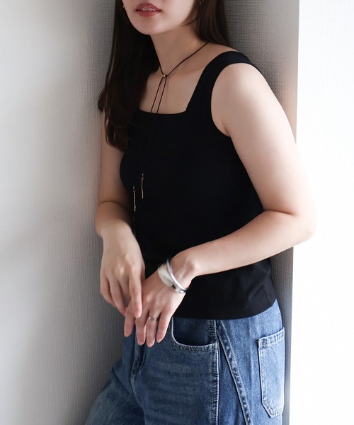 sculptor タンクトップ ブラック シズニルック 韓国 sculptor タンクトップ ブラック シズニルック 韓国 sculptor