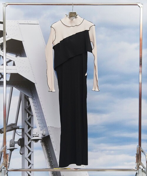 kotohayokozawa ワンピース kotohayokozawa/コトハヨコザワ】ショートスリーブドレス