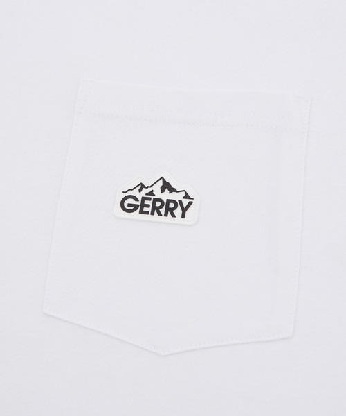 GERRY（ジェリー）の「【GERRY】別注 シリコンワッペン ポケット 長袖 Tシャツ（Tシャツ/カットソー・メンズ・ブラック/ホワイト・SMALL/MEDIUM/LARGE/X-LARGE）」の4枚目の写真