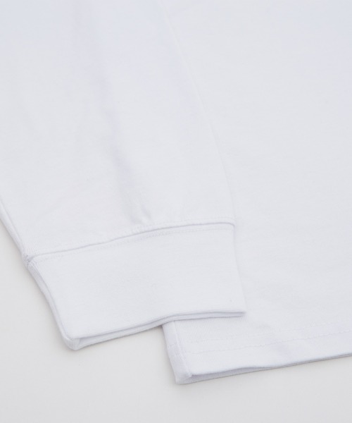 GERRY（ジェリー）の「【GERRY】別注 シリコンワッペン ポケット 長袖 Tシャツ（Tシャツ/カットソー・メンズ・ブラック/ホワイト・SMALL/MEDIUM/LARGE/X-LARGE）」の3枚目の写真