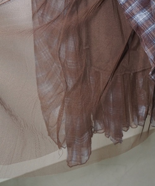 chuclla（チュクラ）の「チェックロングスカート chw25a078（スカート・レディース・チェック・FREE）」の18枚目の写真