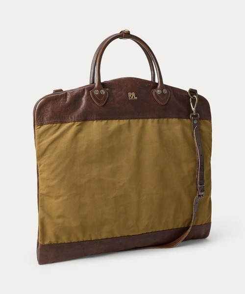 ★DIUBLE RL レザートリム オイルクロス メッセンジャーバッグ ☆DIUBLE RL レザートリム オイルクロス メッセンジャーバッグ バッグ