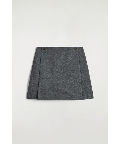 ボイルドメリノウールミニスカート（スカート）｜COS（コス）の