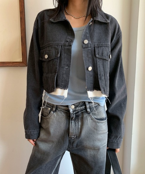 ★ JUVENILE HALL ROLLCALL★レイヤードデニムジャケット★ ☆ JUVENILE HALL ROLLCALL☆レイヤードデニムジャケット☆