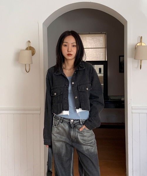 ★ JUVENILE HALL ROLLCALL★レイヤードデニムジャケット★ ☆ JUVENILE HALL ROLLCALL☆レイヤードデニムジャケット☆