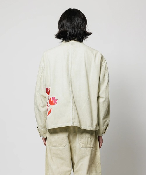 F-LAGSTUF-F(フラグスタフ)の「【FLAGSTUFF/フラグスタフ】FADE DUCK C-A JACKET(その他アウター・メンズ・ブラック/ベージュ・M/L)」の3枚目の写真