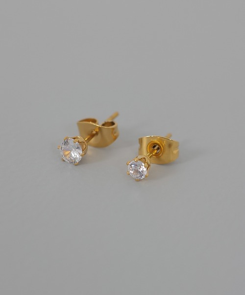 ORLEAN(オルレアン)の「【ORLEAN】ビジューストーンピアス 6個セット 3mm 4mm(ピアス(両耳用)・レディース・ゴールド/シルバー系1/シルバー/ゴールド系1・フリー)」の14枚目の写真