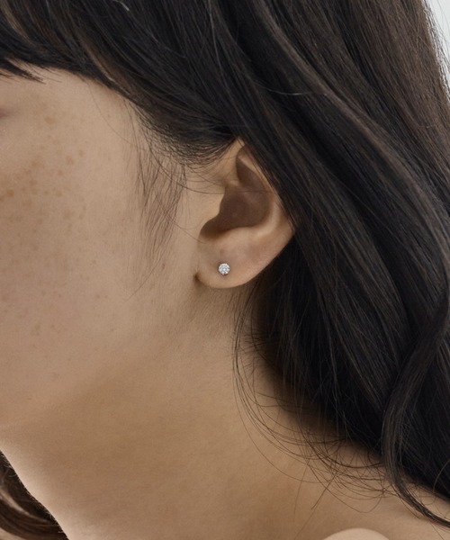 ORLEAN(オルレアン)の「【ORLEAN】ビジューストーンピアス 6個セット 3mm 4mm(ピアス(両耳用)・レディース・ゴールド/シルバー系1/シルバー/ゴールド系1・フリー)」の20枚目の写真