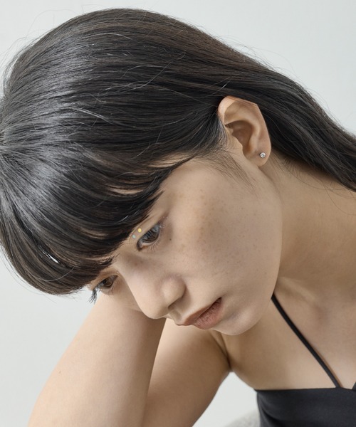 ORLEAN(オルレアン)の「【ORLEAN】ビジューストーンピアス 6個セット 3mm 4mm(ピアス(両耳用)・レディース・ゴールド/シルバー系1/シルバー/ゴールド系1・フリー)」の21枚目の写真