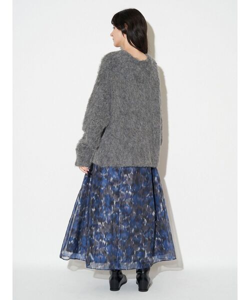 ELENDEEK(エレンディーク)の「ブラードプリントスカート(スカート・レディース・ブラウン/ブルー・01/02)」の14枚目の写真