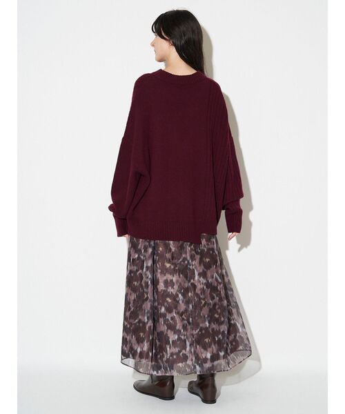 ELENDEEK(エレンディーク)の「ブラードプリントスカート(スカート・レディース・ブラウン/ブルー・01/02)」の19枚目の写真