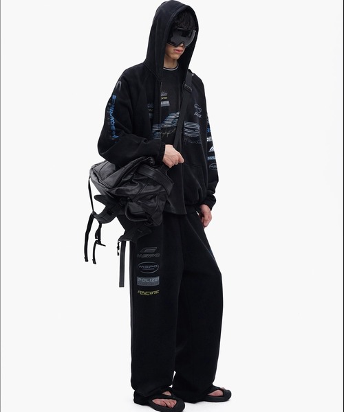 ルーズフィット レーシングデザイン スウェットパンツ XXK4394