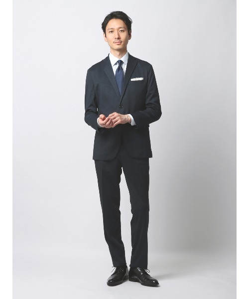 SUIT SQUARE（スーツスクエア）の「最高パンツ テーパードパンツ ウォッシャブル NONIRON ストレッチ 形態安定（スラックス・メンズ・グレー系/ネイビー系・LL/L/M/S/3L）」の13枚目の写真