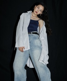 VION | Stripe Big Shirt / ストライプビッグシャツ(シャツ/ブラウス)