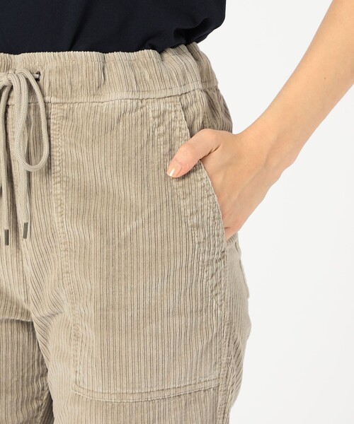 JAMES PERSE（ジェームスパース）の「コットンコーデュロイ ストレッチパンツ WUSC1018（その他パンツ・レディース・カーキ/ライトベージュ・1/0）」の9枚目の写真