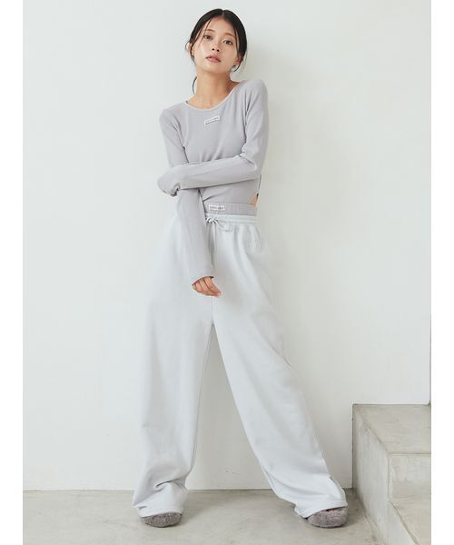 gelato pique（ジェラートピケ）の「裏毛ロングパンツ（ルームウェア