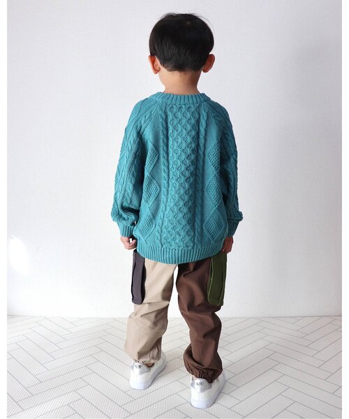 BREEZE（ブリーズ）の「【洗える】ウォッシャブルニット_ジュニア対応（ニット/セーター・キッズ・その他12/オフホワイト/グリーン/レッド/その他11・80/90/100/110/130/150/120/140）」の15枚目の写真