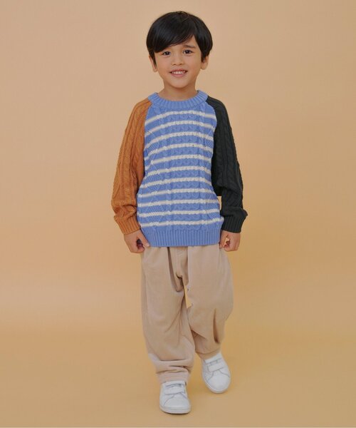 BREEZE（ブリーズ）の「【洗える】ウォッシャブルニット_ジュニア対応（ニット/セーター・キッズ・その他12/オフホワイト/グリーン/レッド/その他11・80/90/100/110/130/150/120/140）」の21枚目の写真
