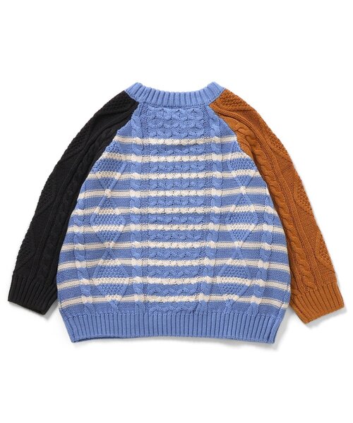 BREEZE（ブリーズ）の「【洗える】ウォッシャブルニット_ジュニア対応（ニット/セーター・キッズ・その他12/オフホワイト/グリーン/レッド/その他11・80/90/100/110/130/150/120/140）」の10枚目の写真