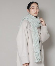 NANO universe | ミックスカラーニットストール(ストール/ショール)