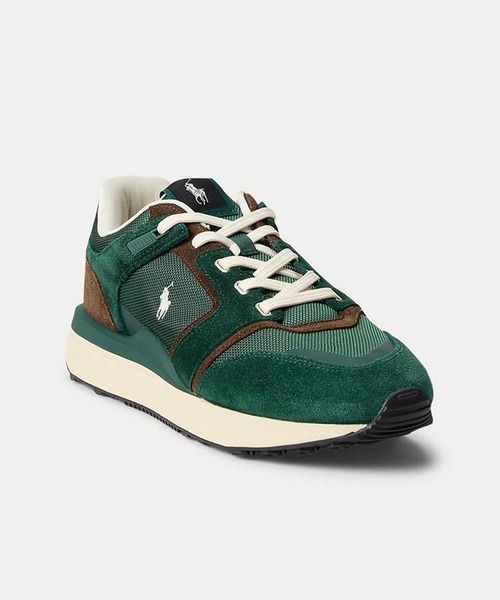 POLO RALPH LAUREN（ポロ ラルフ ローレン）の「ポロ ラルフ ローレン TRN 89 PP V2 トレイン 89 PP V2  スニーカー（スニーカー・メンズ・ネイビー/グリーン・75/100/95/90/85/80）」の3枚目の写真