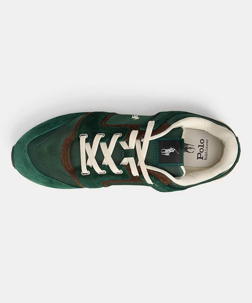 POLO RALPH LAUREN（ポロ ラルフ ローレン）の「ポロ ラルフ ローレン TRN 89 PP V2 トレイン 89 PP V2  スニーカー（スニーカー・メンズ・ネイビー/グリーン・75/100/95/90/85/80）」の4枚目の写真