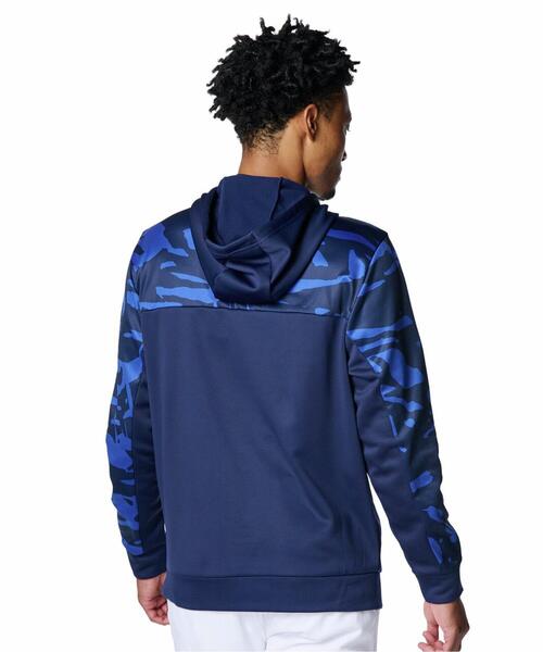 UNDER ARMOUR(アンダーアーマー)の「UAアーマーフリース フーディー(ベースボール/メンズ)(スウェット・メンズ・ネイビー・L)」の2枚目の写真