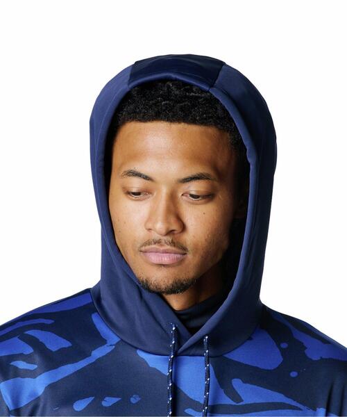 UNDER ARMOUR(アンダーアーマー)の「UAアーマーフリース フーディー(ベースボール/メンズ)(スウェット・メンズ・ネイビー・L)」の4枚目の写真
