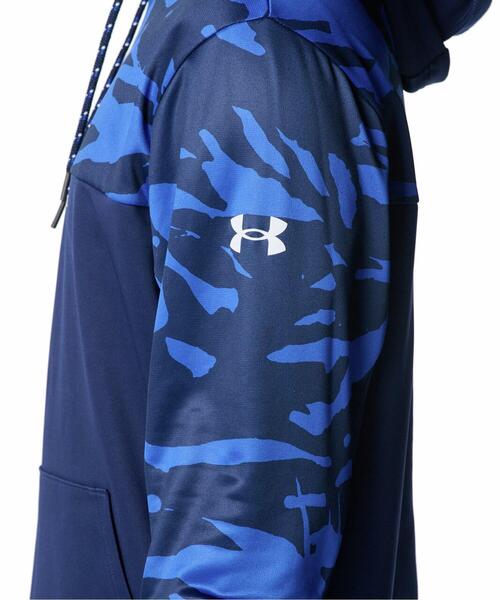 UNDER ARMOUR(アンダーアーマー)の「UAアーマーフリース フーディー(ベースボール/メンズ)(スウェット・メンズ・ネイビー・L)」の5枚目の写真