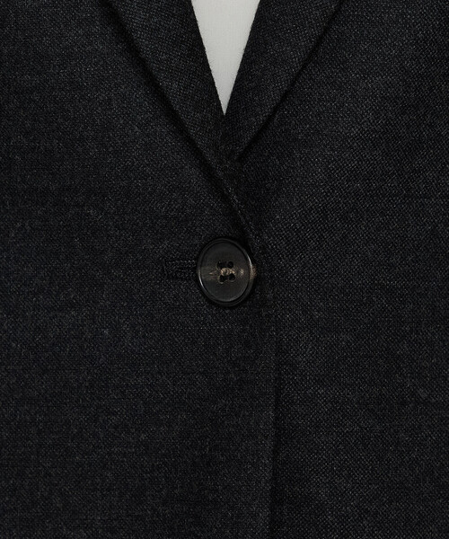 COMME CA(コムサ)の「【セットアップ対応】トリアセウールフラノ シングルジャケット(スーツジャケット・レディース・チャコール・7号/9号/11号)」の9枚目の写真