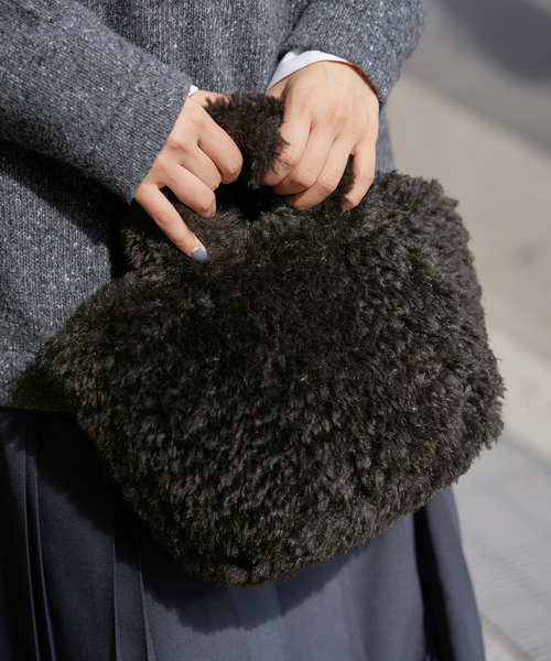 IENA(イエナ)の「HELEN MOORE/ヘレンムーア MINI バッグ PILLJOY(ハンドバッグ・レディース・チャコールグレー/ウッド・FREE)」の22枚目の写真