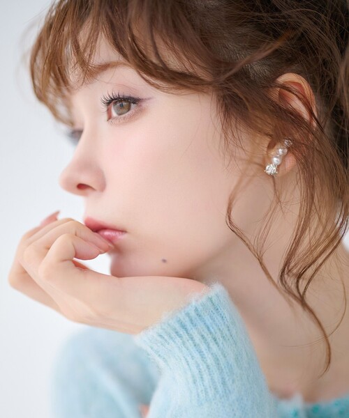 TOCCA(トッカ)の「TRILL PEARL EARRINGS イヤリング(イヤリング・レディース・シルバー系/ゴールド系・F)」の7枚目の写真