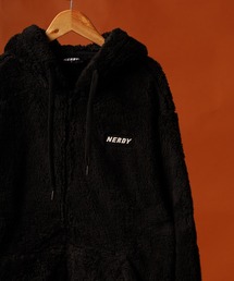NERDY（ノルディ）の「フラッフィーフリースジャケット（ブルゾン）」