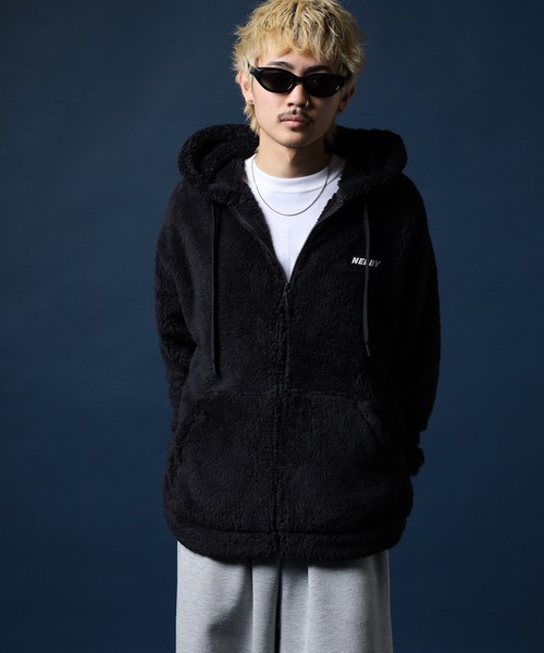 セール】フラッフィーフリースジャケット（ブルゾン）｜NERDY