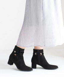 JELLY BEANS | ノットリボン2WAYショートブーツ(204-57130)JELLY BEANS(ジェリービーンズ)(ブーツ)