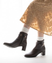 JELLY BEANS | ノットリボン2WAYショートブーツ(204-57130)JELLY BEANS(ジェリービーンズ)(ブーツ)