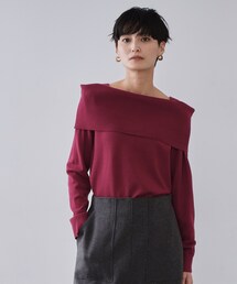 オフショルダー」に該当するレッド/赤色系のファッション通販 - ZOZOTOWN