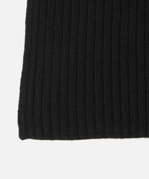 green label relaxing(グリーンレーベルリラクシング)の「ハミルトン ウール ナイロン リブマフラー(マフラー・メンズ・ダークブラウン/ブラック/パープル/グレー系・FREE)」の18枚目の写真