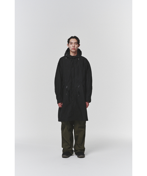 HISHANDER（ヒズハンダー）の「BACKSATIN M-51 FISHTAIL PARKA [Black]（ミリタリージャケット・メンズ・その他・2/3/1）」の5枚目の写真