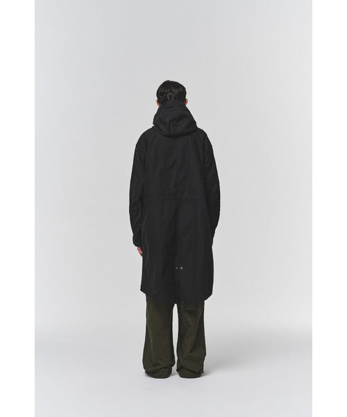 HISHANDER（ヒズハンダー）の「BACKSATIN M-51 FISHTAIL PARKA [Black]（ミリタリージャケット・メンズ・その他・2/3/1）」の8枚目の写真