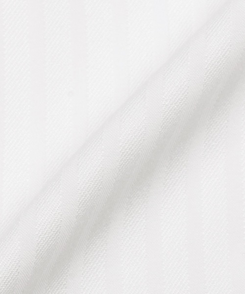 TOKYO SHIRTS(トウキョウシャツ)の「【吸水速乾】【COFREX】形態安定ノンアイロン ボタンダウン 長袖ビジネスワイシャツ(ビジネスシャツ・メンズ・ホワイト・首回り37cm-裄丈80cm/首回り39cm-裄丈80cm/首回り39cm-裄丈84cm/首回り41cm-裄丈82cm/首回り41cm-裄丈86cm/首回り42cm-裄丈82cm/首回り42cm-裄丈86cm/首回り43cm-裄丈82cm/首回り43cm-裄丈86cm)」の5枚目の写真