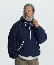 FRIZMWORKS（フリズムワークス）の「MONDRIAN LIGHT ANORAK PARKA _ NAVY（ナイロンジャケット）」